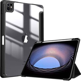 Apple iPad Pro 2024 13 Compatible Crystal Case Black