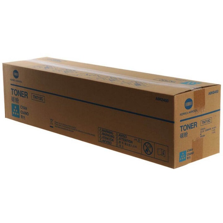 Konica Minolta TN-713 Toner Ciano 33.200 páginas Alto Rendimento bizhub C659 C759 AP C764 A9K8450