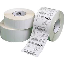 Zebra Z-Perform 1000D Direct Thermal Labels 102x76mm White Permanent Adhesive 2110 Labels/Roll 4 Rouleaux/Box