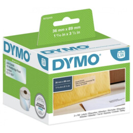 Dymo 99013 adhesive label - size 89x36 mm for 400 260 printer