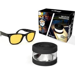 Baliza de emergencia Faselight homologada V16, luz de destello, visibilidad + 1 km, IP54, gafas gratuitas