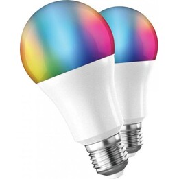 Muvit iO Pack 2 Lâmpadas Inteligentes A60 E27 9W RGB + Brancas