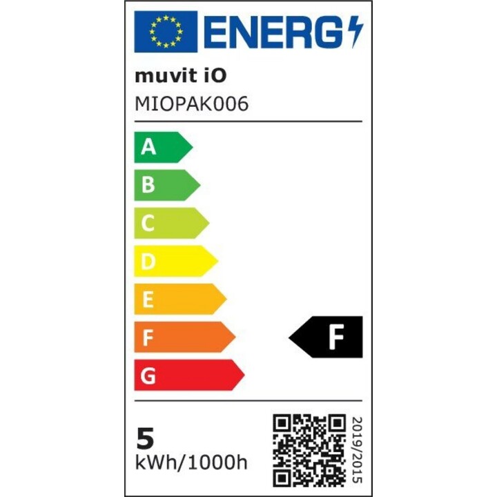 Muvit iO Pack de 3 lâmpadas LED inteligentes Wifi RGB GU10 5.5W