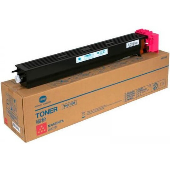 Konica Minolta TN-713 A9K83D0 Cartuccia toner magenta 33.200 pagine ad alto rendimento bizhub C659 C759