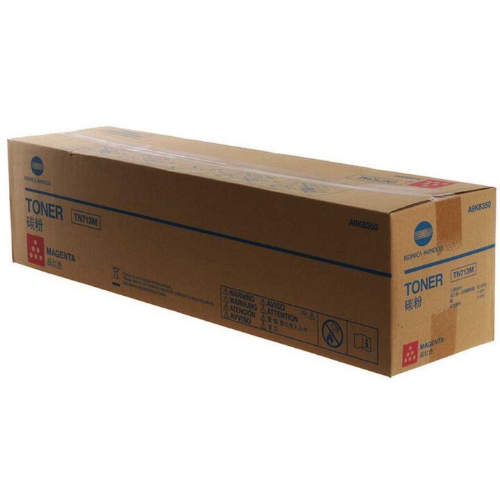 Konica Minolta TN-713 A9K83D0 Cartuccia toner magenta 33.200 pagine ad alto rendimento bizhub C659 C759