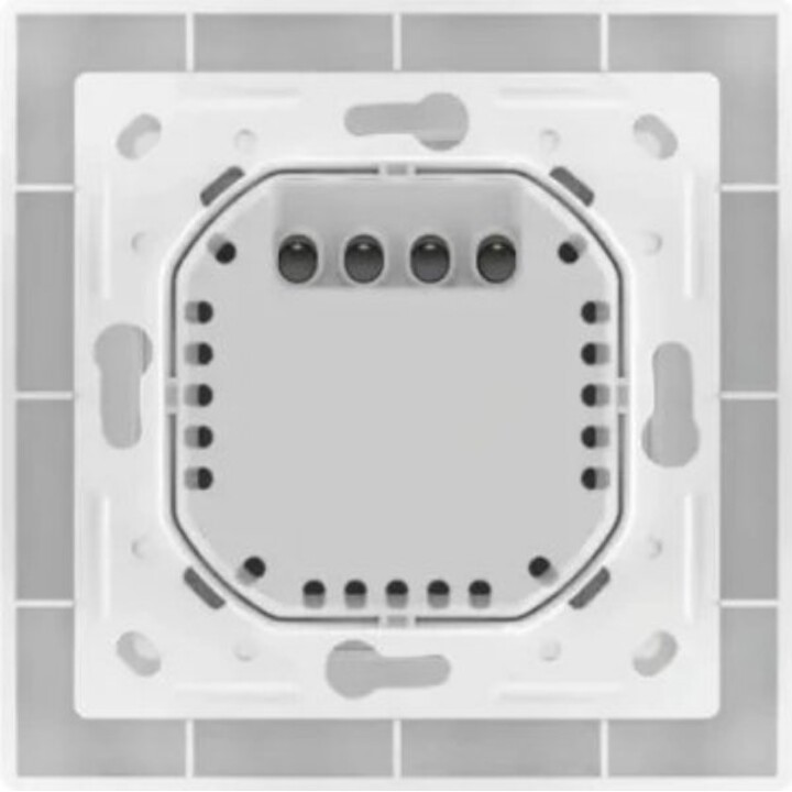 Kit de Interruptor de Sombra de Rolo AQARA H2 EU (DS-K02D) Interruptor de Sombra de Rolo com Zigbee e Rosca, Branco