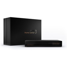 Fibaro Home Center 3 FGHC3, painel de controlo inteligente, WiFi, preto