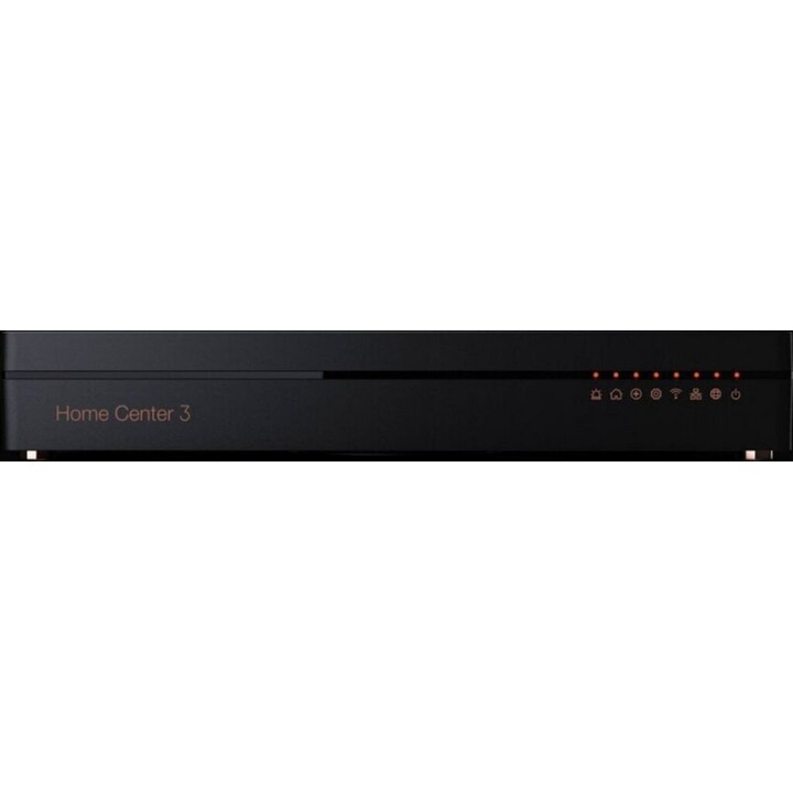 Fibaro Home Center 3 FGHC3, painel de controlo inteligente, WiFi, preto
