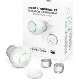Fibaro FIBEFGT-001 Z-Wave, termostato de calefacción para radiador, blanco