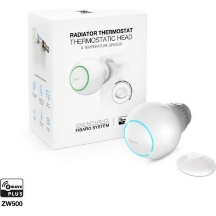 Fibaro FIBEFGT-001 Z-Wave, Heating Thermostat for Radiator, White