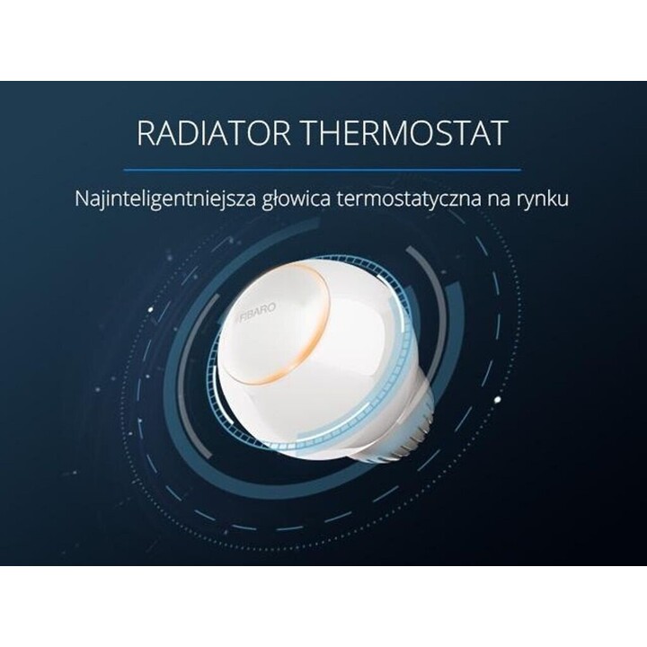 Fibaro FIBEFGT-001 Z-Wave, Heating Thermostat for Radiator, White