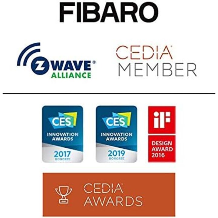 Fibaro FIBEFGT-001 Z-Wave, Heating Thermostat for Radiator, White