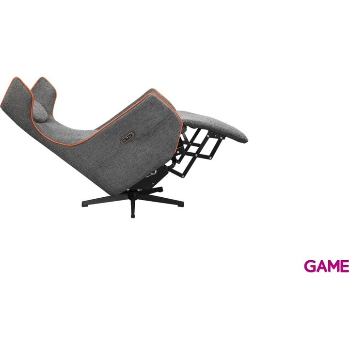 Cougar Magus Sofá Gaming Gris/Naranja 150kg Carga Reclinado Eléctrico Gravedad Cero