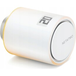 Netatmo NAV-EN, Wi-Fi Thermostatic Head with Valves, White