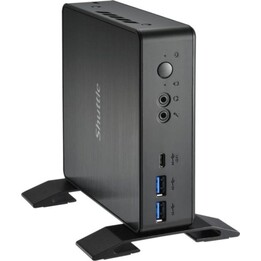 Barebone Shuttle NC40U Intel Celeron 7305 64 GB RAM M.2 PCIe USB 3.2 DisplayPort VESA