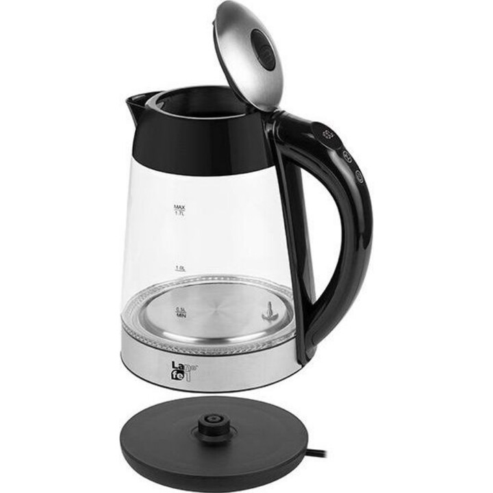 Bollitore elettrico LAFE CEG015 1,7 L 2200 W Trasparente