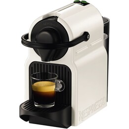 Krups Nespresso Inissia XN1001, machine à café compacte haut de gamme, 0.7L Blanc