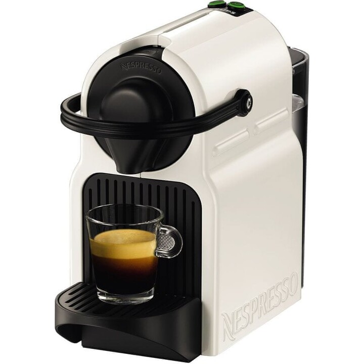 Krups Nespresso Inissia XN1001, machine à café compacte haut de gamme, 0.7L Blanc