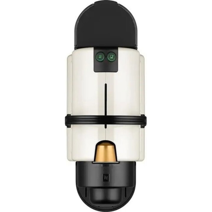 Krups Nespresso Inissia XN1001, macchina da caffè compatta di alta gamma, 0,7L Bianco