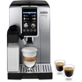 DeLonghi ECAM 380.85.SB Machine à espresso avec 24 recettes, écran 3.5", 1.8L, noir