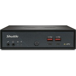 Shuttle Slim PC DN11H5 1,35 l tamanho PC preto 125H Intel SoC