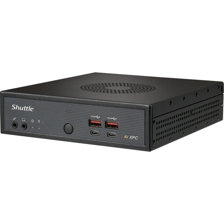 Shuttle Slim PC DN11H5 PC da 1,35 l Nero SoC Intel 125H