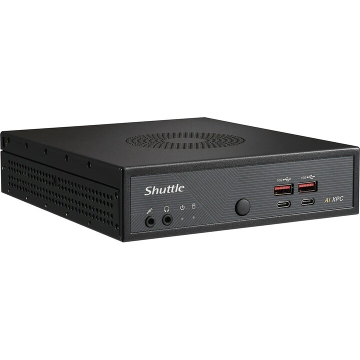 Shuttle Slim PC DN11H5 PC da 1,35 l Nero SoC Intel 125H