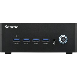 Shuttle Nano PC NT10H5 1L Size PC Black 125H Intel SoC