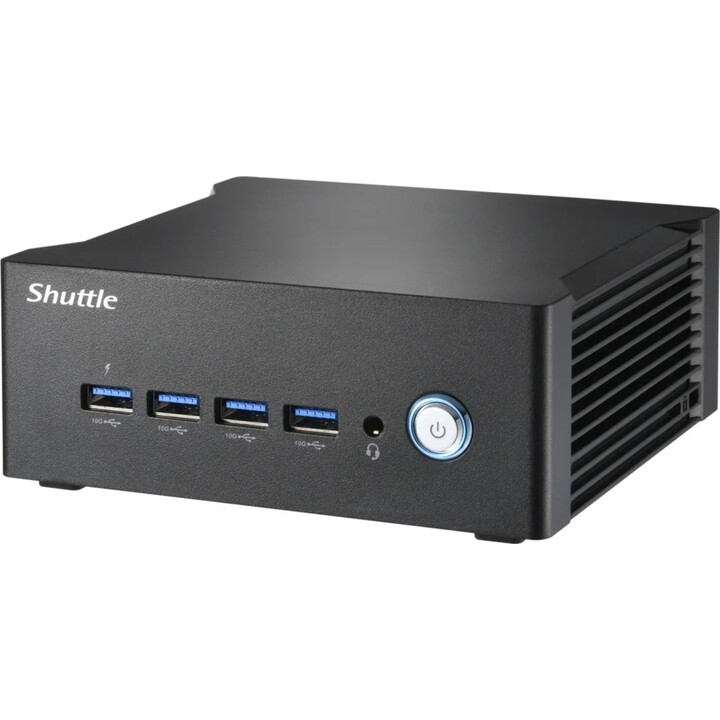 Shuttle Nano PC NT10H5 PC da 1L Nero SoC Intel 125H