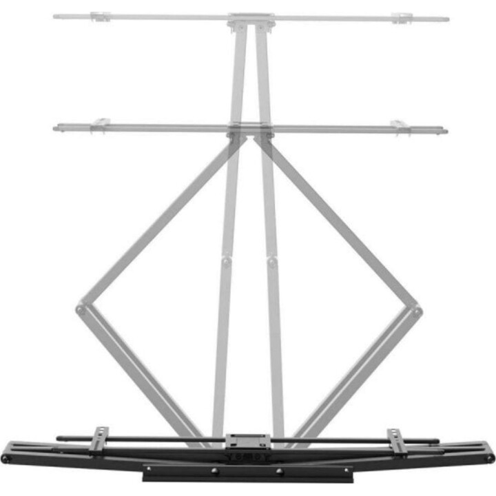 Suporte de parede giratório e nível de inclinação AISENS WT90TSLE-387, capacidade de 60 kg, suporte de 43-90", VESA 800x400