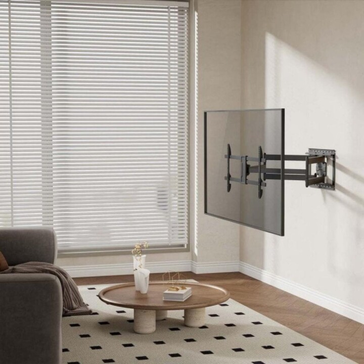 Suporte de parede giratório e nível de inclinação AISENS WT90TSLE-387, capacidade de 60 kg, suporte de 43-90", VESA 800x400