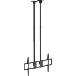 Suporte de teto Aisens CT120TLE-395 para TVs de 60-120", aço preto, inclinável