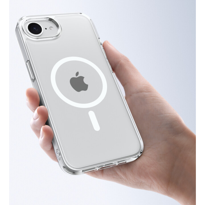 Custodia Devia per iPhone 16e con MagSafe Pure Clear Comma