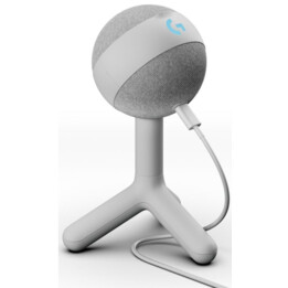 Logitech G Yeti Orb, microfono da gioco a condensatore RGB con LIGHTSYNC, microfono per streaming USB, microfono cardioide, USB 