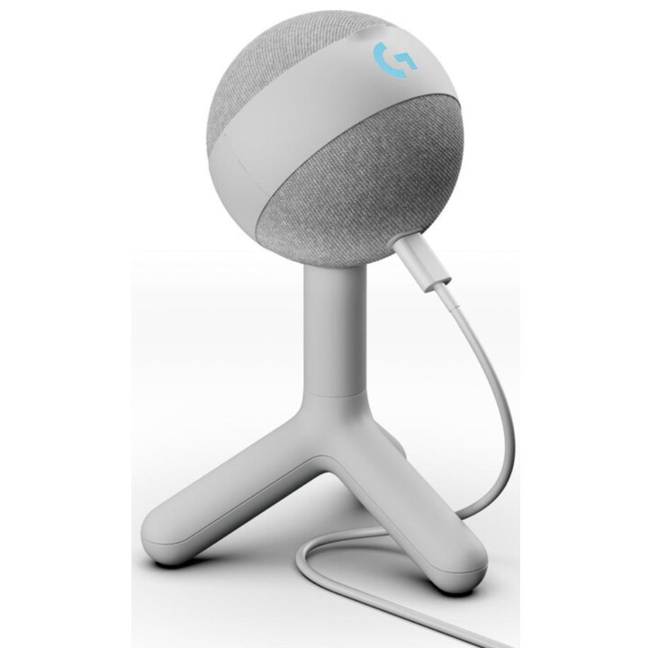 Logitech G Yeti Orb, micrófono de condensador RGB para juegos con LIGHTSYNC, micrófono USB para streaming, micrófono cardioide, 