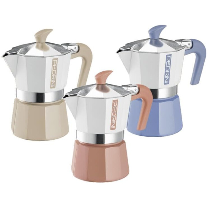 PEDRINI Cafeteira Pedrini 6 chávenas Alumínio pintado Cor 2025 (02CF169)