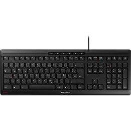 CHERRY STREAM Tastatur Office USB QWERTZ Deutsch Schwarz