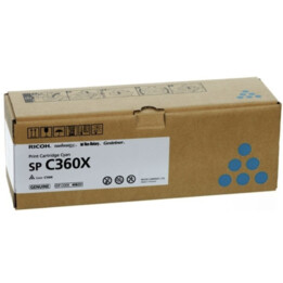 Original Ricoh 408251 Cyan Toner Cartridge ~ 9,000 Pages