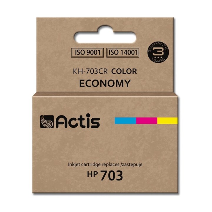 Inchiostro Actis KH-703CR (sostituzione HP 703 CD888AE; standard; 12 ml; colore)