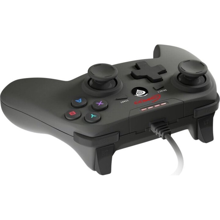 Genesis P58 GamePad PS3/PC wired, black, plug & play