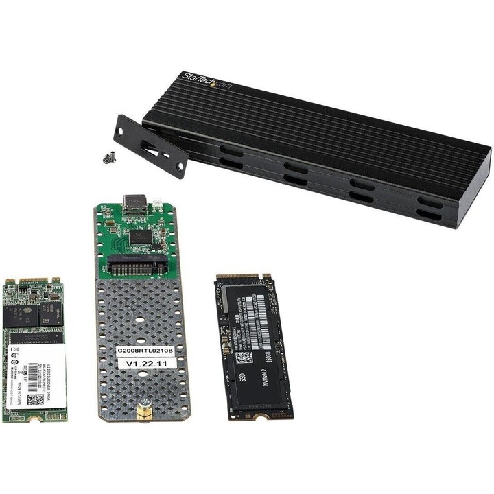StarTech.com Standalone 1:1 Hard Drive and SSD Duplicator and Eraser, Black (duplicateur et effaceur de disques durs et de disqu
