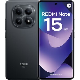Xiaomi Redmi Note 15 5G, 12GB 512GB, 6.77 AMOLED, 5520mAh, Nero