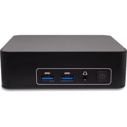 AOpen DEN5128 Mini PC Intel Core i7-1260P 12-Core 16 GB DDR4 512 GB NVMe SSD Dual GbE HDMI DP WiFi6 Windows 11 Pro