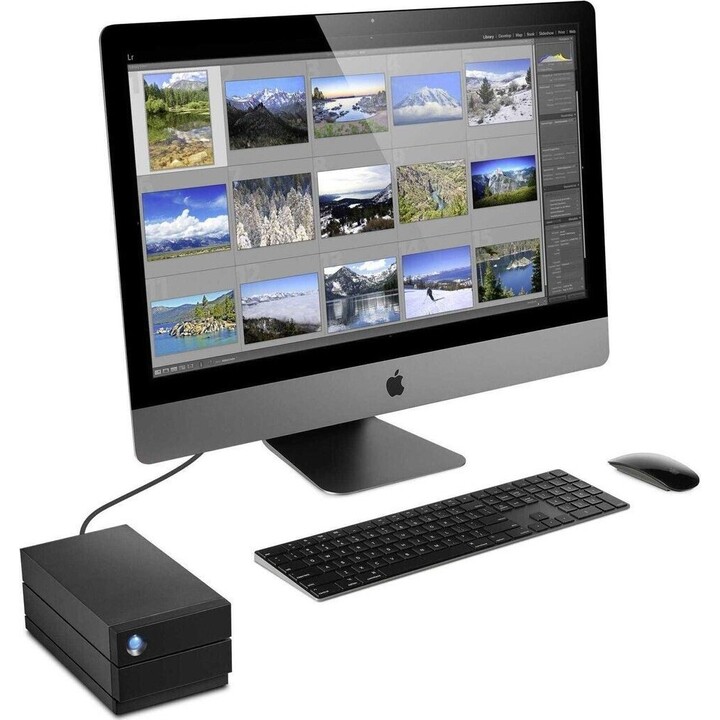 External Hard Drive HDD, Thunderbolt 3, USB-C, USB 3.0, 7200 RPM, Enterprise-Class Drives, for Mac and PC