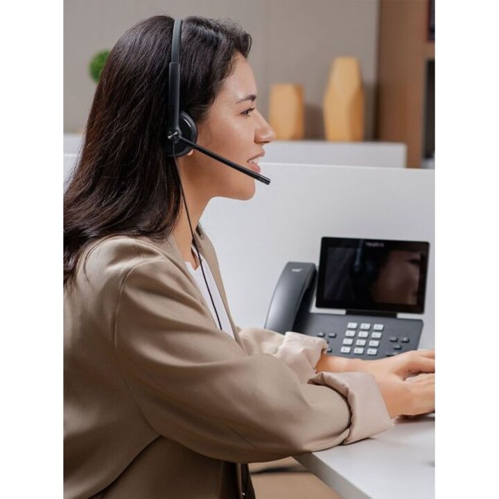 Casque Yealink Duo avec connexion USB pour PC et téléphones IP - Idéal pour un usage intensif
