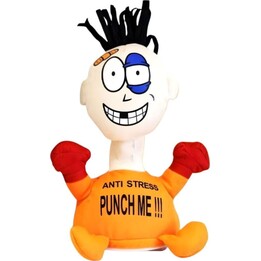 Boneco Pablo Anti Stress “Punch Me” Laranja