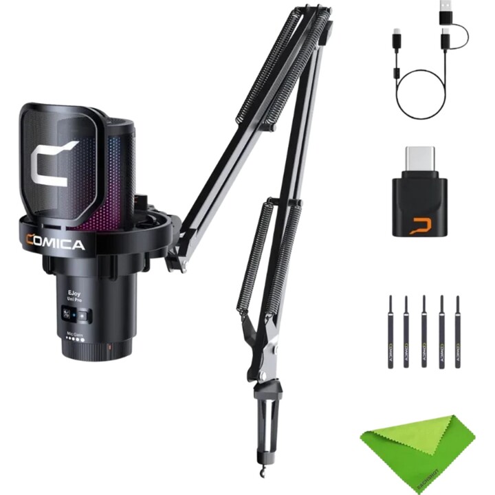 COMICA EJoy Uni Pro (A) Wireless Microphone, Black