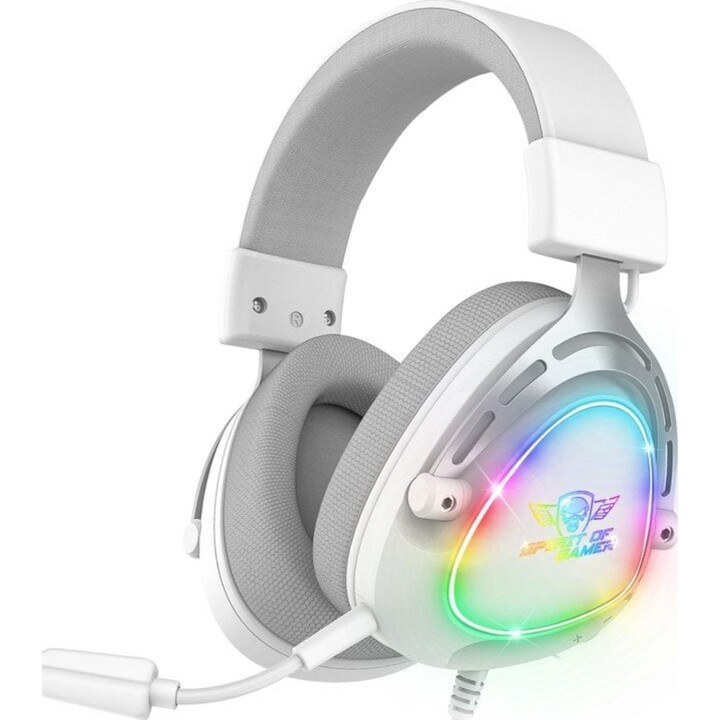Spirit of Gamer Elite H40 Multiplatform Gaming Headphones White