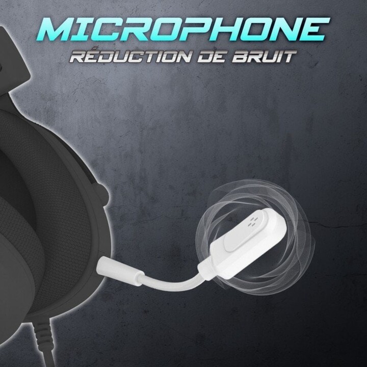 Spirit of Gamer Elite H40 Multiplatform Gaming Headphones White