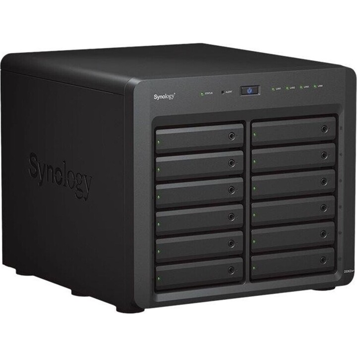 Serveur NAS DS3622xs+ Intel Xeon D-1531 16 GB RAM Serveur NAS DS3622xs+ Intel Xeon D-1531 16 GB RAM, Noir